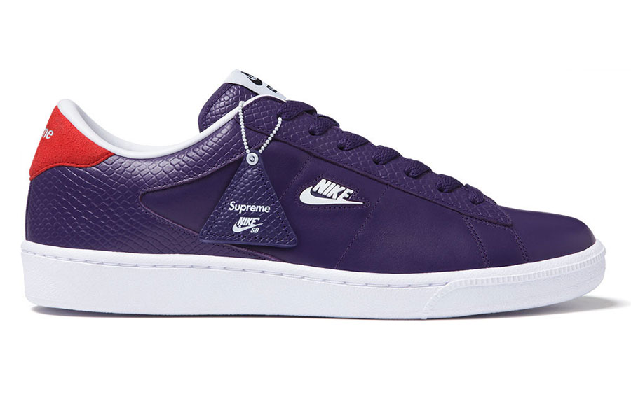 supreme nike sb tennis classic purple