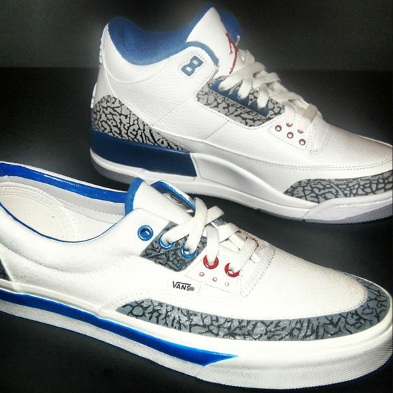 Mondstuk leiderschap Plons Vans Era "True Blue III" by JP Custom Kicks - SneakerNews.com