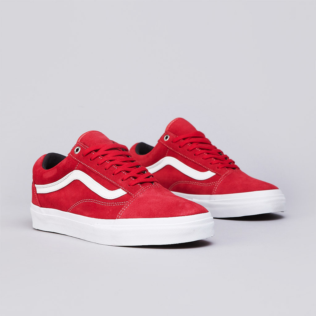 Vans Syndicate Old Skool Pro S Red White 2