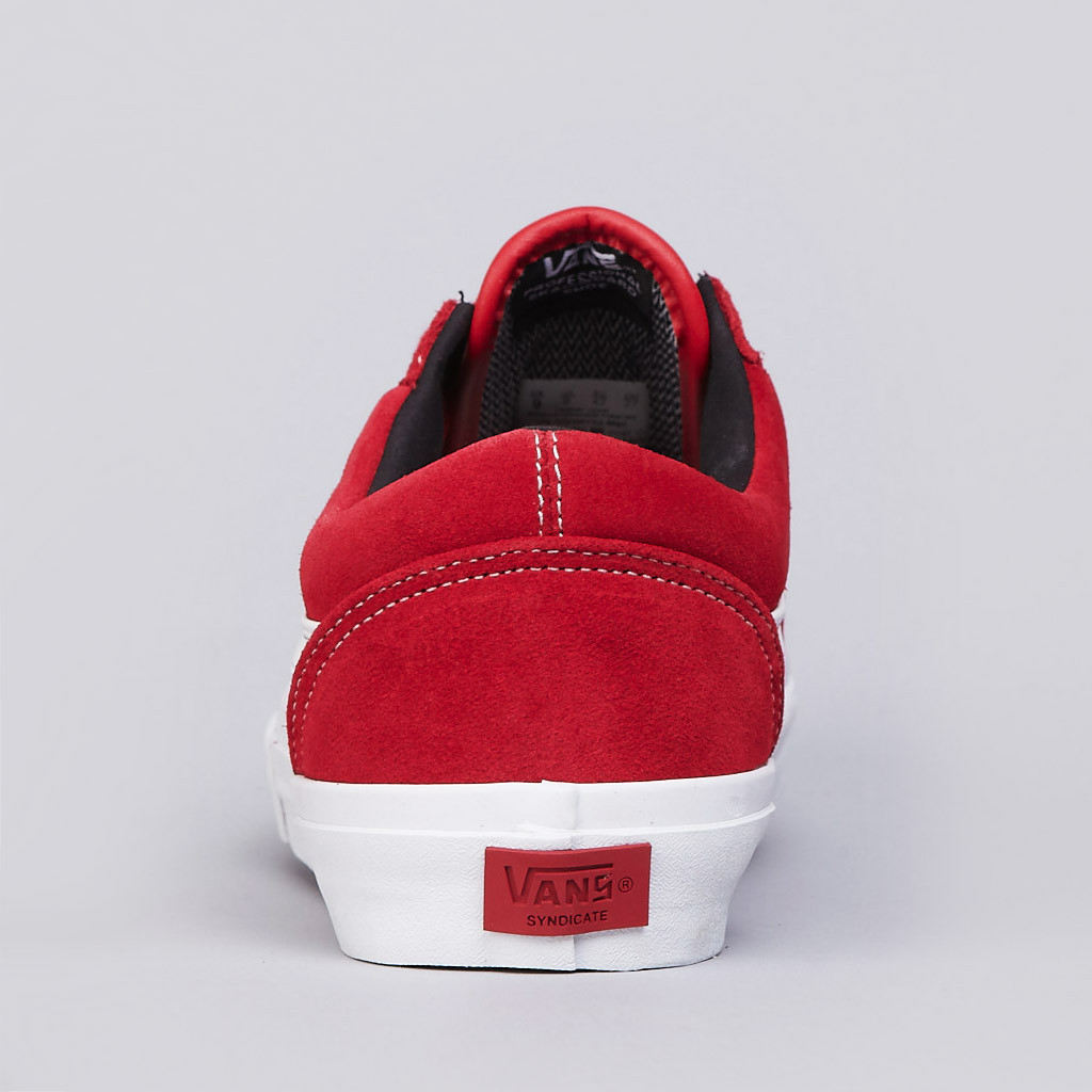 Vans Syndicate Old Skool Pro S Red White 4