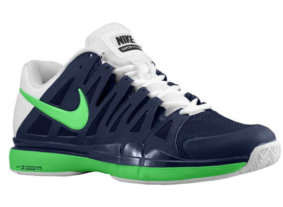 Nike Zoom Vapor Tour 9 - Midnight Navy - Poison Green - SneakerNews.com