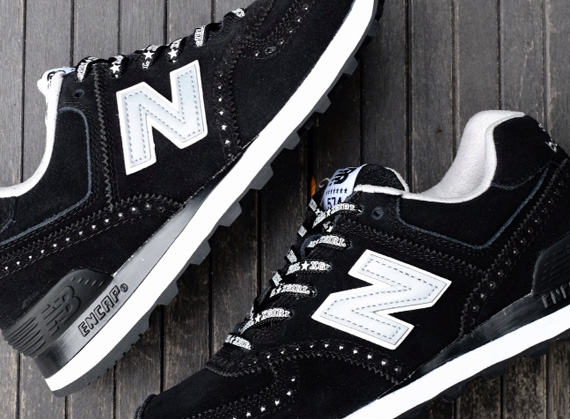 new balance 574 brogue