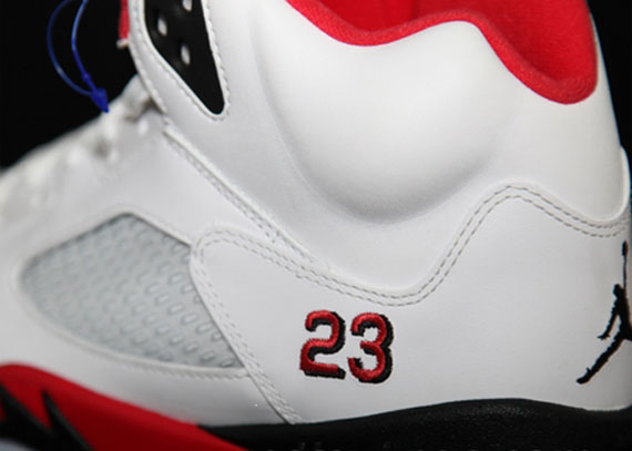 2013 Revive Mud-Clogged Air Jordan 5 Tokyos Fire Red 8