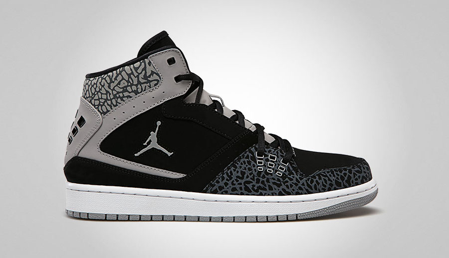 jordan 1 flight black cement grey