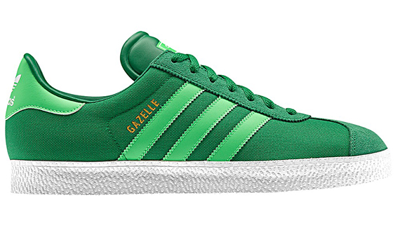 adidas Originals Gazelle 2.0 - Fairway - Green Zest - SneakerNews.com