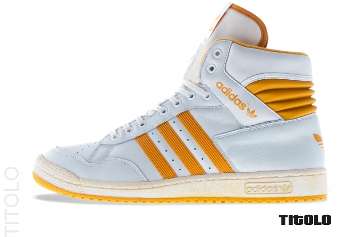 Adidas Pro Conference Hi Neo White Legacy Goldenrod 2