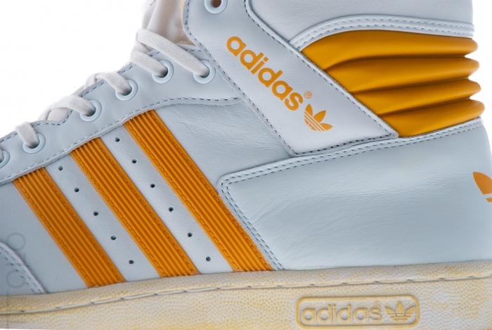 Adidas Pro Conference Hi Neo White Legacy Goldenrod 5