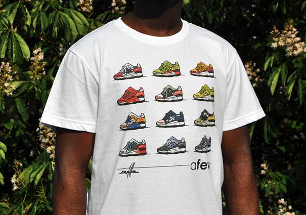 Afew Kwills Best Of Asics Gel Lyte Iii T Shirt 04