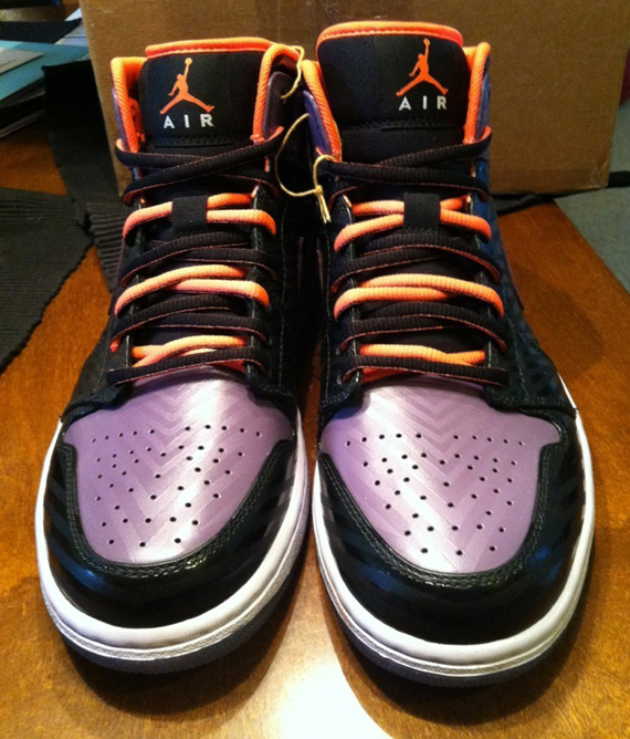 Air Jordan 1 Purple Black Orange Unreleased Sample 6