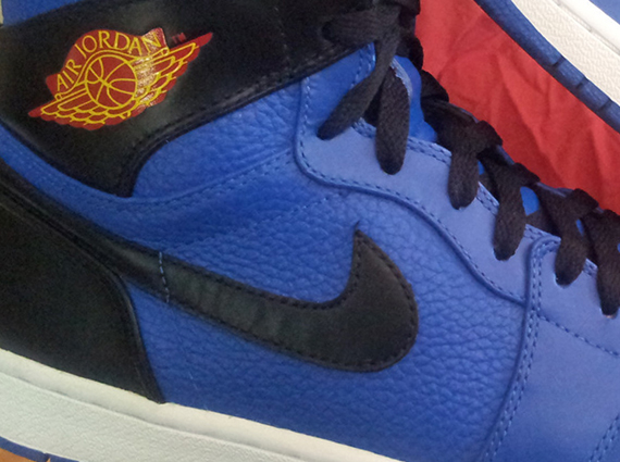 Air point Jordan 1 - Royal - Black | Unreleased Sample