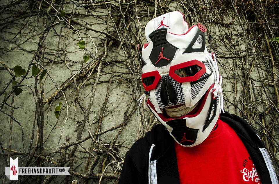 Jordan Mask. Red Mask. Red Mask World Zero.