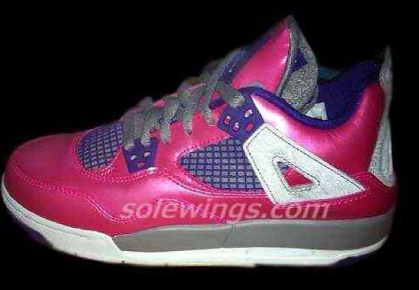 Air Jordan Iv Gs Pink Purple
