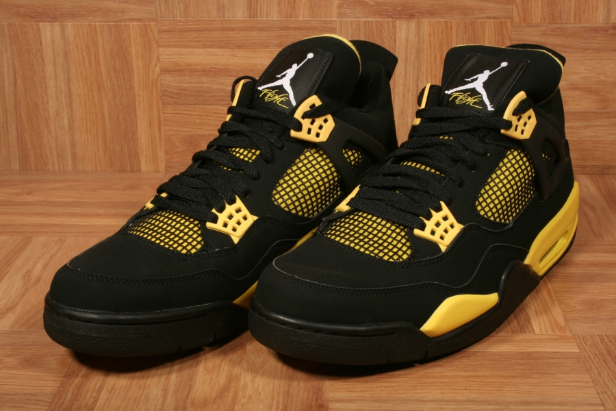 jordan 4 thunder and lightning