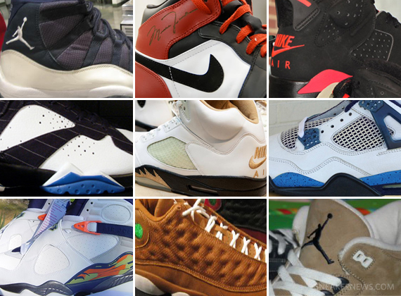 jordan shoes over the years