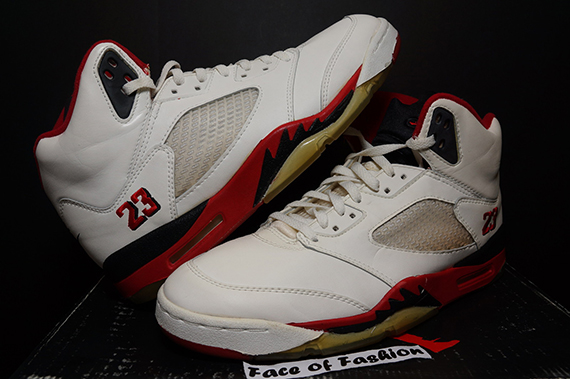 Air Jordan V Fire Red Deadstock Og Pair On Ebay 20