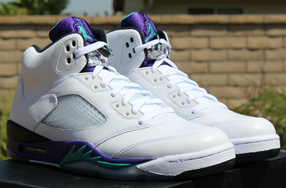 Air Jordan V Grape Release Reminder 5