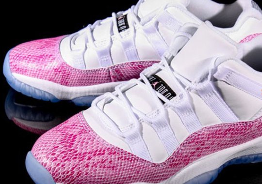 Air Jordan XI Low GS “Pink Snakeskin” – Release Date