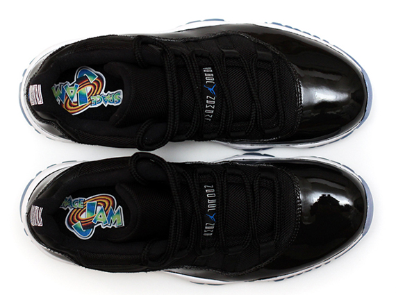 Air Jordan XI Low "Space Jam" by Dank Customs