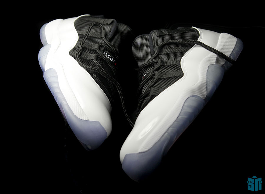 Air Jordan Xi Low White Black True Red Beauty Shots