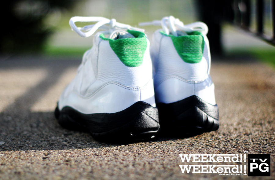 Air Jordan 10 & 11 Cosmos Customs by Rocket Boy Nift