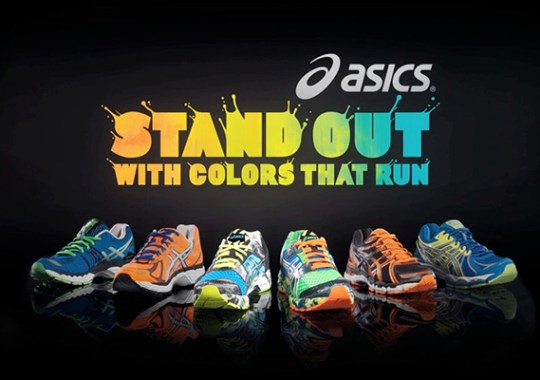 Asics “Colors That Run” Collection