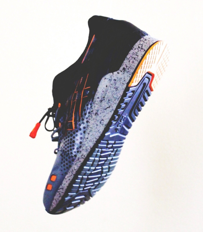 Asics Gel Lyte Iii Black Wool Sneaker Customs 3