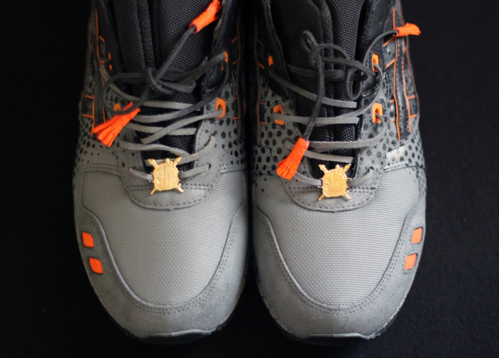 Asics Gel Lyte Iii Black Wool Sneaker Customs 5