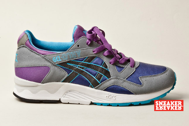 Asics Gel Lyte V Grey Purple Blue 2