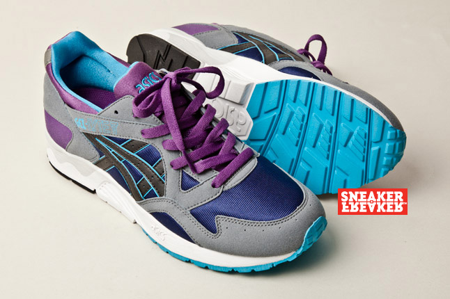 Asics Gel Lyte V Grey Purple Blue 4