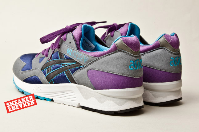 Asics Gel Lyte V Grey Purple Blue 5