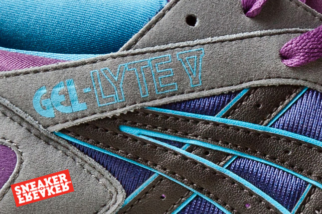 Asics Gel Lyte V Grey Purple Blue 6