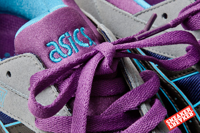 Asics Gel Lyte V Grey Purple Blue 7