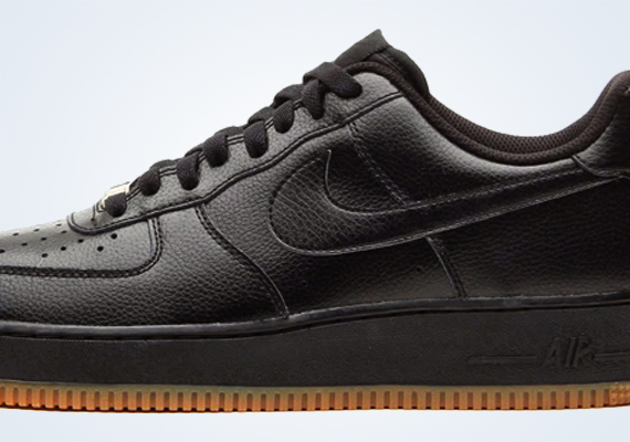 Nike Air Force 1 Low – Black/Gum