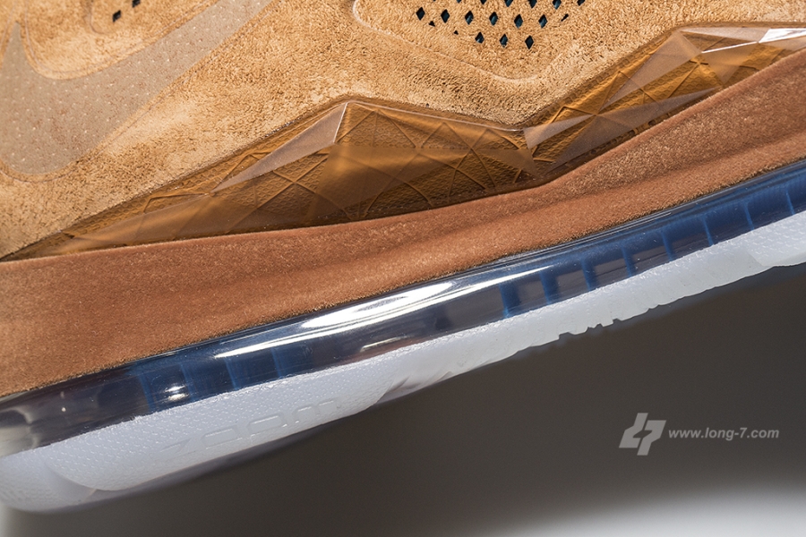 Brown Suede Nike Lebron X Ext 07
