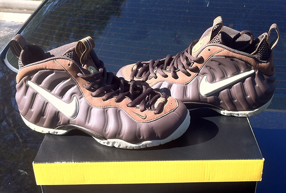 Brown White Foamposite Pro Sample 4