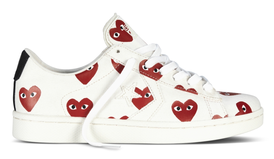 Comme des garcons store converse pro leather