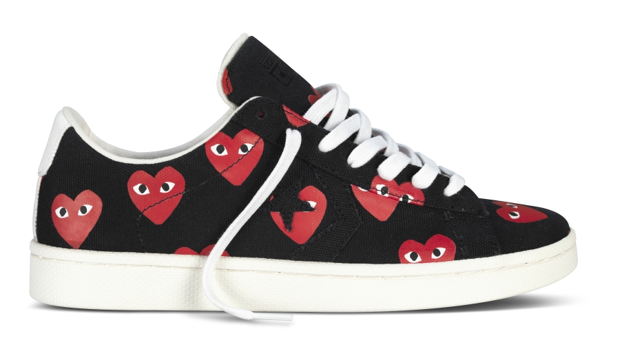 cdg converse pro leather