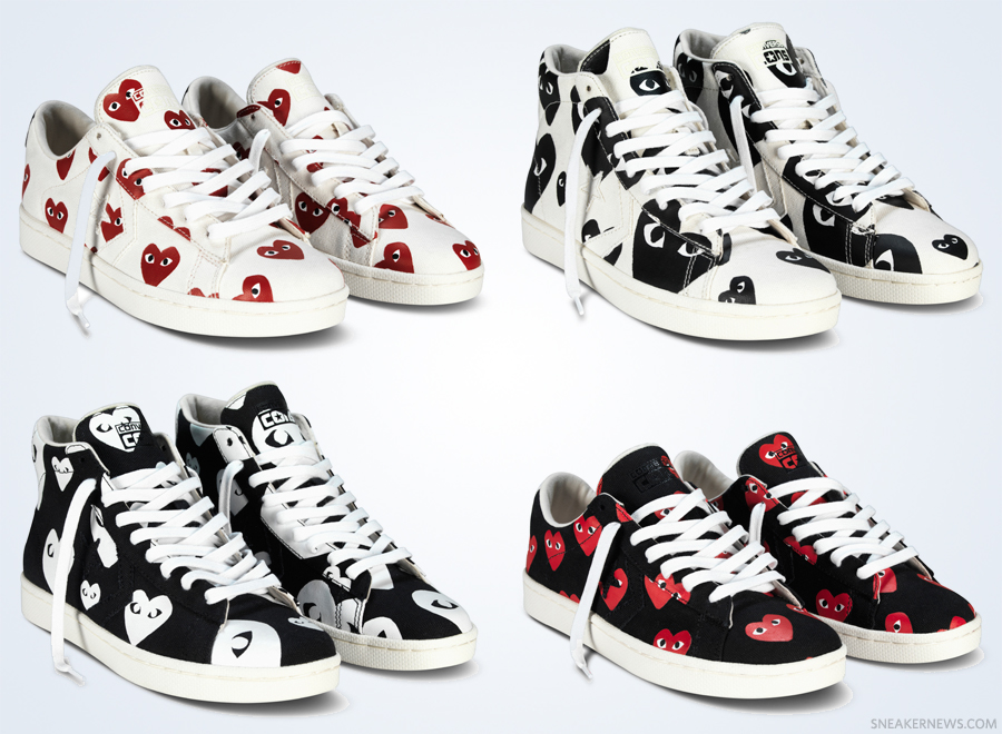 Comme Des Garcons Converse Pro Leather1