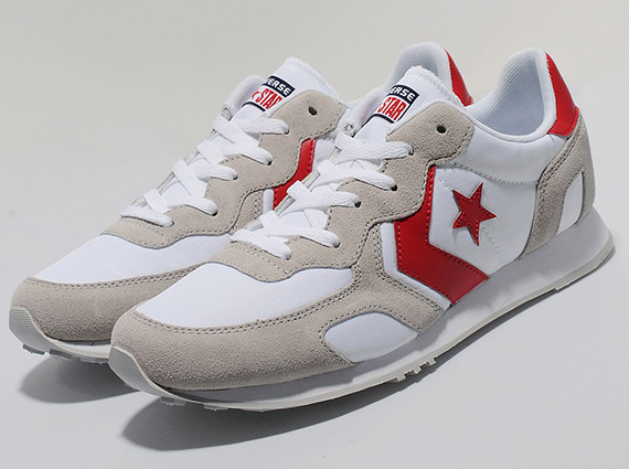 Converse Auckland Racer White Red May 2013