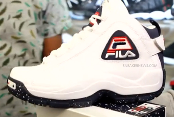 Fila 96 Ii White Navy Speckle