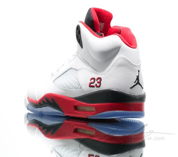 Fire Red Air Jordan V 7