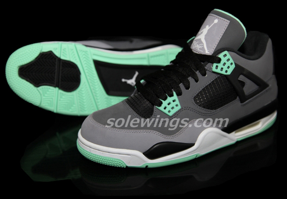 Green Glow Jordan Iv 3