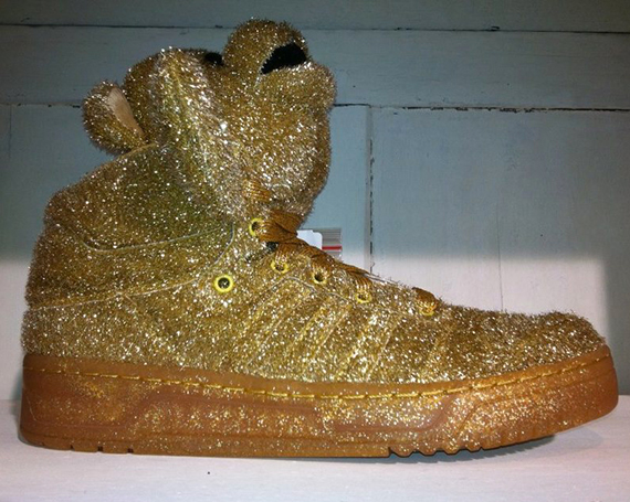 Jeremy Scott Adidas Originals Bear Gold