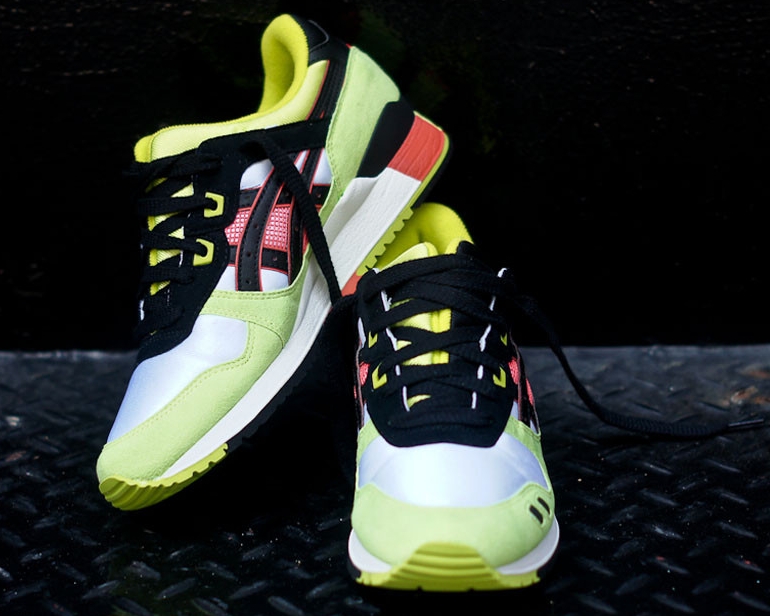 Neon Asics Gel Lyte Iii 02