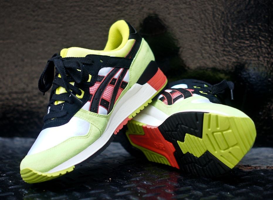 Neon Asics Gel Lyte Iii 04