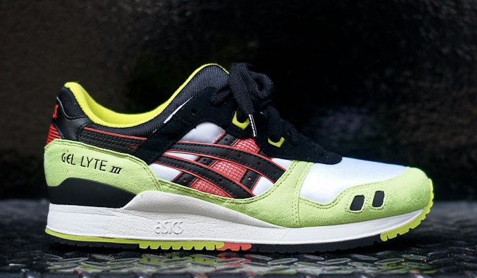 Neon Asics Gel Lyte Iii 07