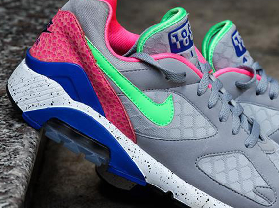 Nike Air 180 Grey Blue Pink Safari