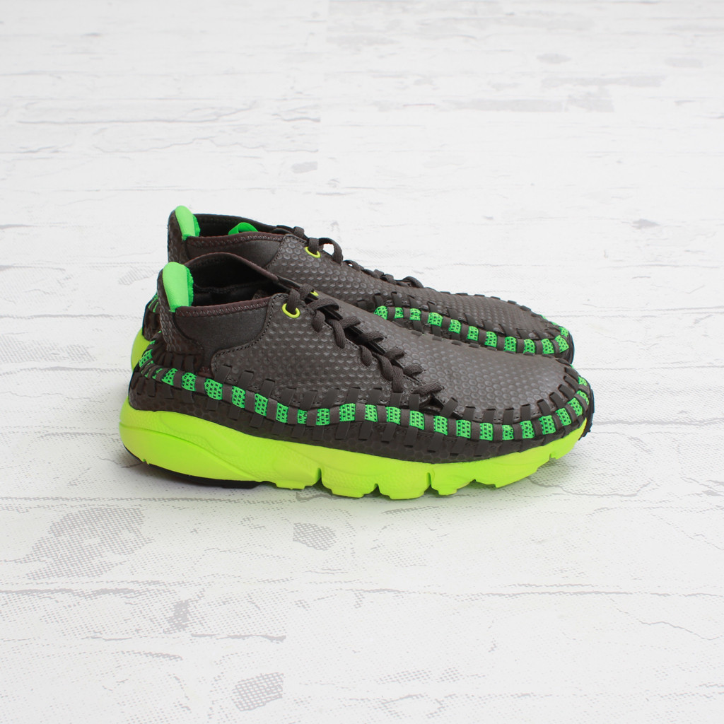 Nike Air Footscape Woven Chukka Midnight Fog Poison Green 1