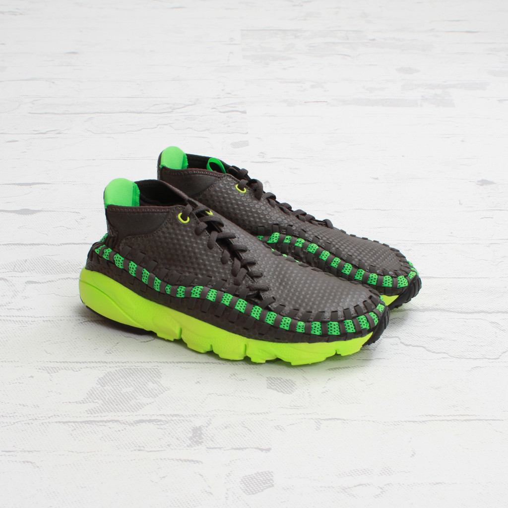 Nike Air Footscape Woven Chukka Midnight Fog Poison Green 2