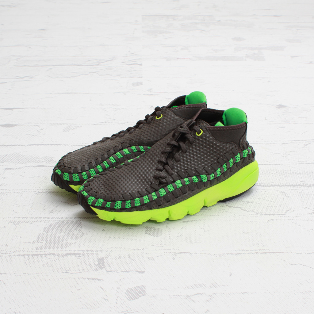 Nike Air Footscape Woven Chukka Midnight Fog Poison Green 4